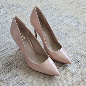 Mix No. 6 Blush Patent Leather Heels
